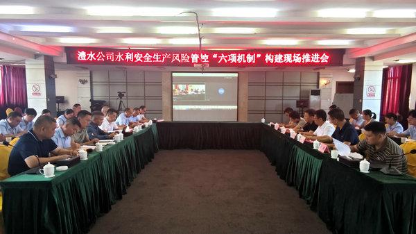 澧水公司召開水利安全生產(chǎn)風(fēng)險(xiǎn)管控“六項(xiàng)機(jī)制”構(gòu)建現(xiàn)場推進(jìn)會(huì)