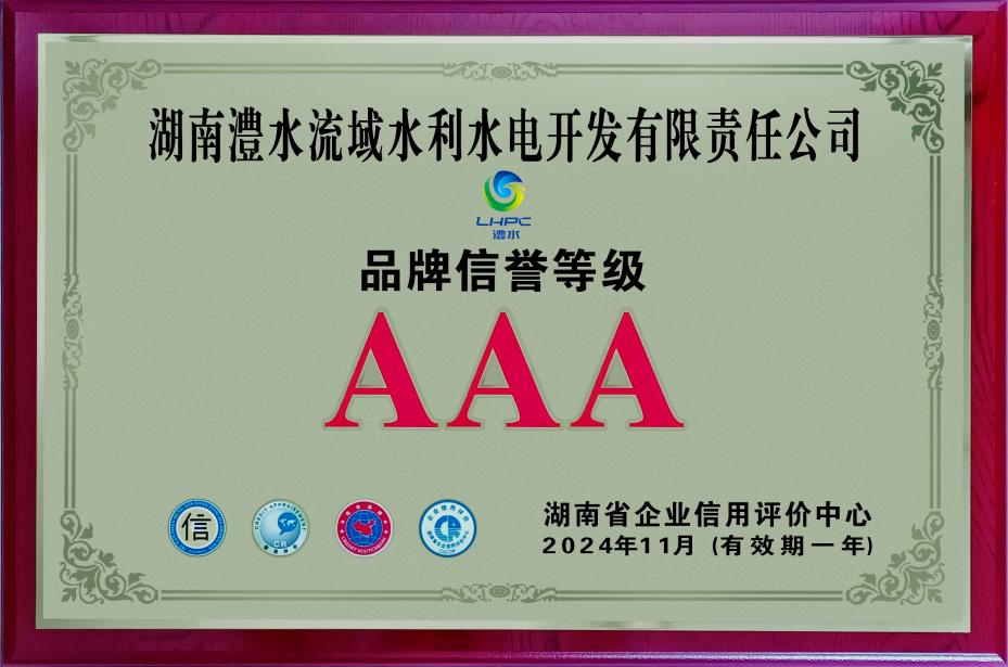 品牌信用等級(jí)牌匾2024