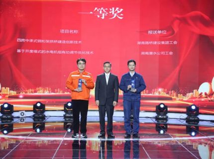 喜報！公司兩個職工創(chuàng)新創(chuàng)業(yè)項目分別榮獲湘直職工創(chuàng)新創(chuàng)業(yè)競賽一等獎和三等獎